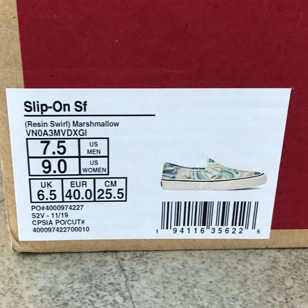 NEW Vans Slip-On SF Marshmellow - Picture 10 of 11